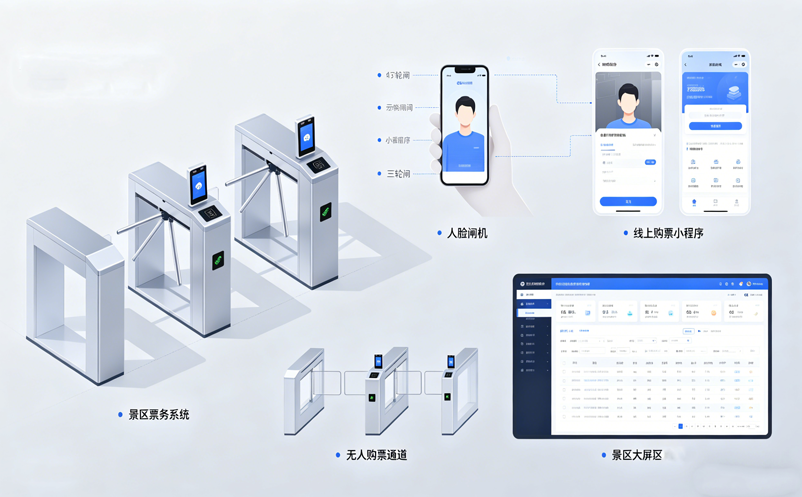 三辊闸景区票务系统为什么适合大型景区