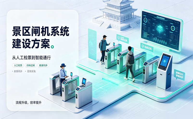 景区闸机系统建设方案：从人工检票到智能通行的现场实践
