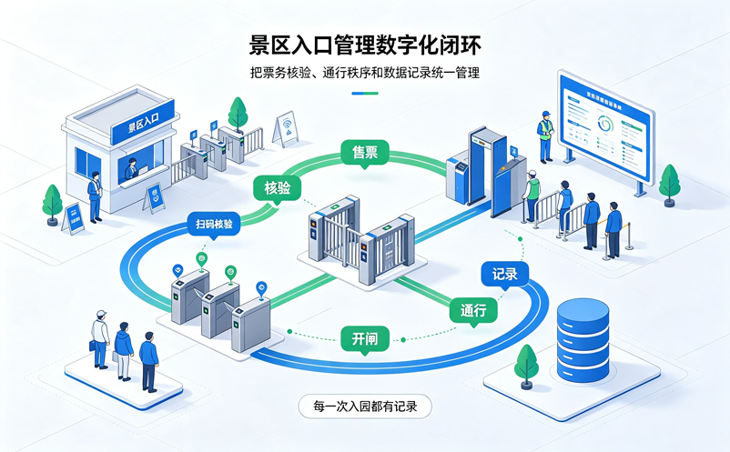 三辊闸景区票务系统应用场景:适合哪些景区入口管理需求 三辊闸景区票务系统应用场景:适合哪些景区入口管理需求