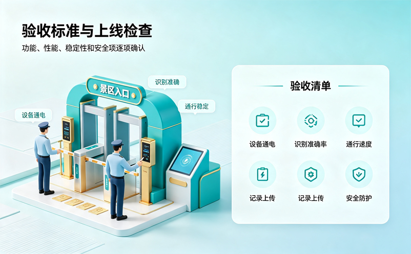景区门禁系统建设指南:设备选型、施工布线与验收标准 景区门禁系统建设指南:设备选型、施工布线与验收标准