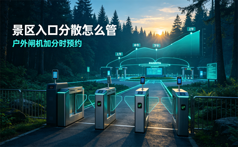 森林公园景区检票系统方案:多入口、户外闸机与分时预约 森林公园景区检票系统方案:多入口、户外闸机与分时预约