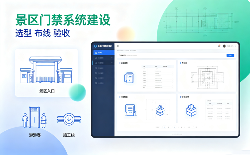 景区门禁系统建设指南：设备选型、施工布线与验收标准