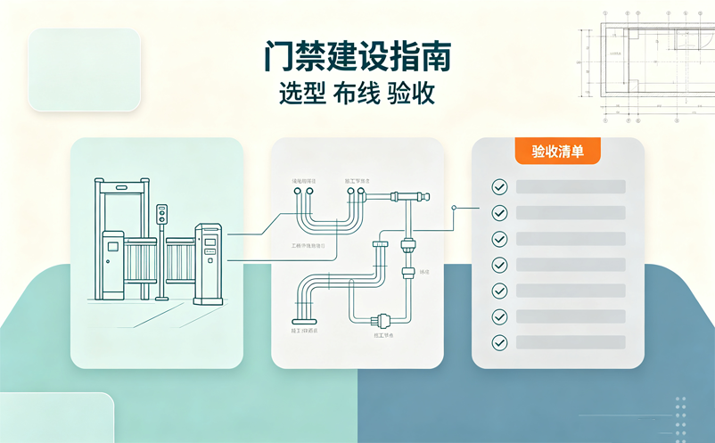 景区门禁系统建设指南:设备选型、施工布线与验收标准 景区门禁系统建设指南:设备选型、施工布线与验收标准