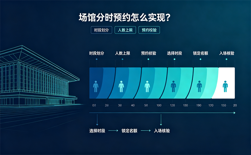 场馆预约系统如何实现分时预约?时间段和人数怎么设置 场馆预约系统如何实现分时预约?时间段和人数怎么设置