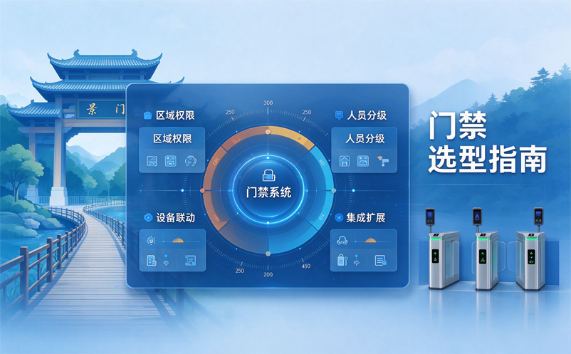 景区门禁系统怎么选?员工、VIP、设备间等不同区域如何管理 景区门禁系统怎么选?员工、VIP、设备间等不同区域如何管理