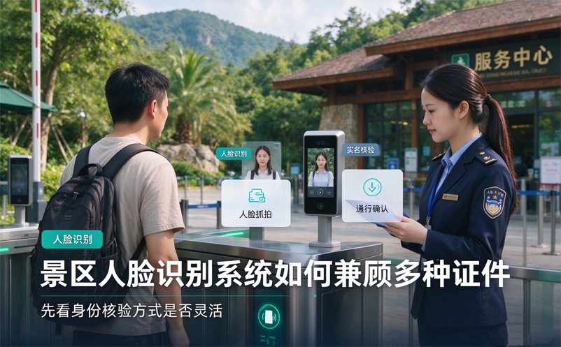 景区人脸识别系统如何兼顾多种证件？天子山景区核验方案有哪些特点