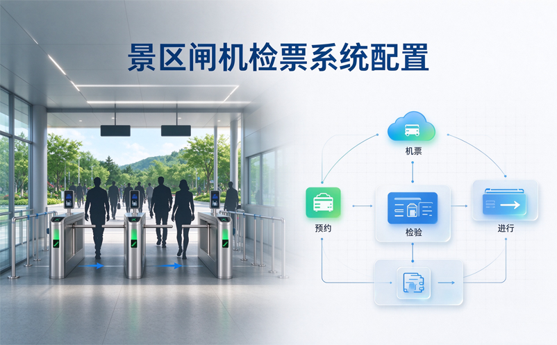 景区闸机检票系统如何配置?不同客流量对应什么方案 景区闸机检票系统如何配置?不同客流量对应什么方案